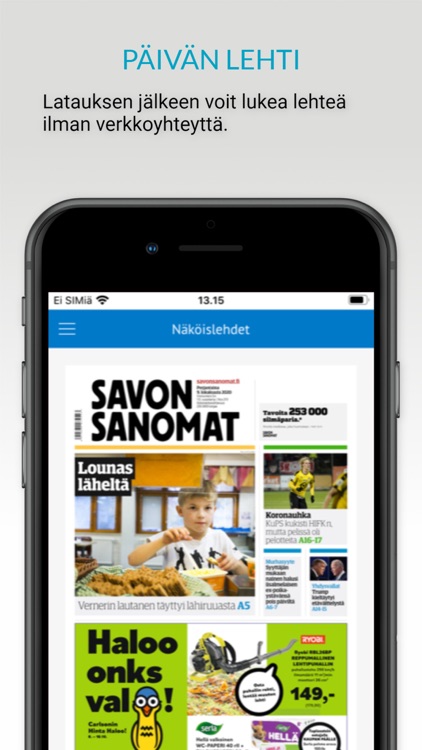 Savon Sanomat, päivän lehti
