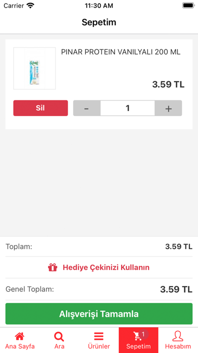 KarpaSanalMarket Screenshot
