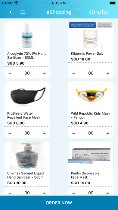 dnata ezyBoard Screenshot