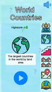 world countries quiz iphone screenshot 1