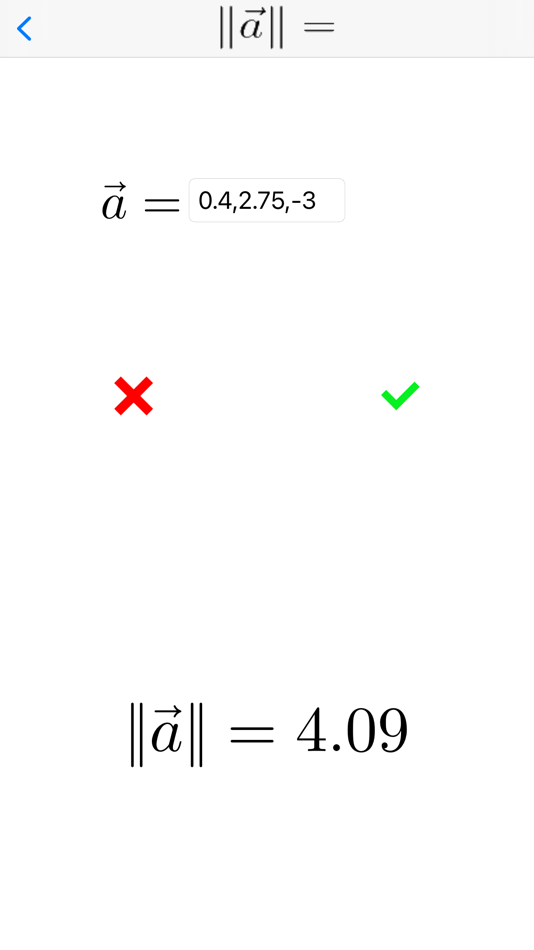 #7. Vector calculator Math Physics (iOS) By: Francesco Grassi