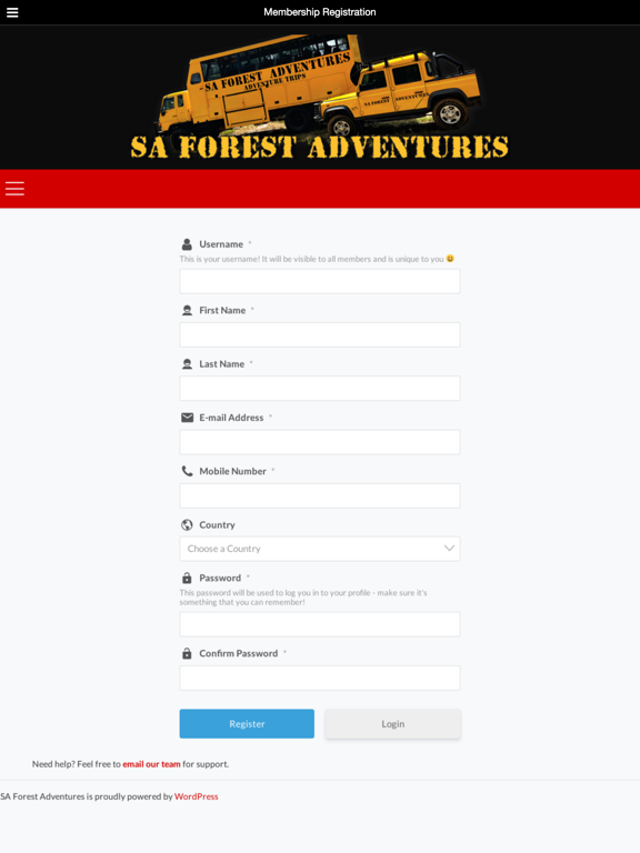 App screenshot