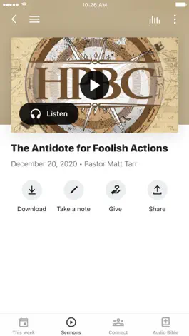 Game screenshot High Point Baptist Church hack