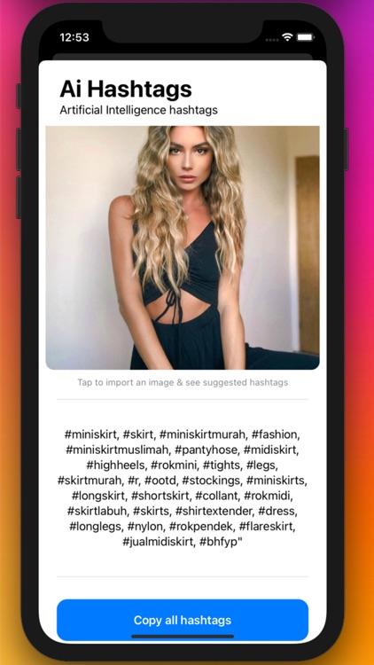 Hashtags for Insta - AiTag