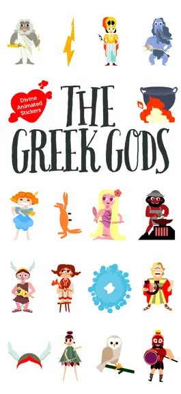 Game screenshot Greek Gods Animated Stickers mod apk