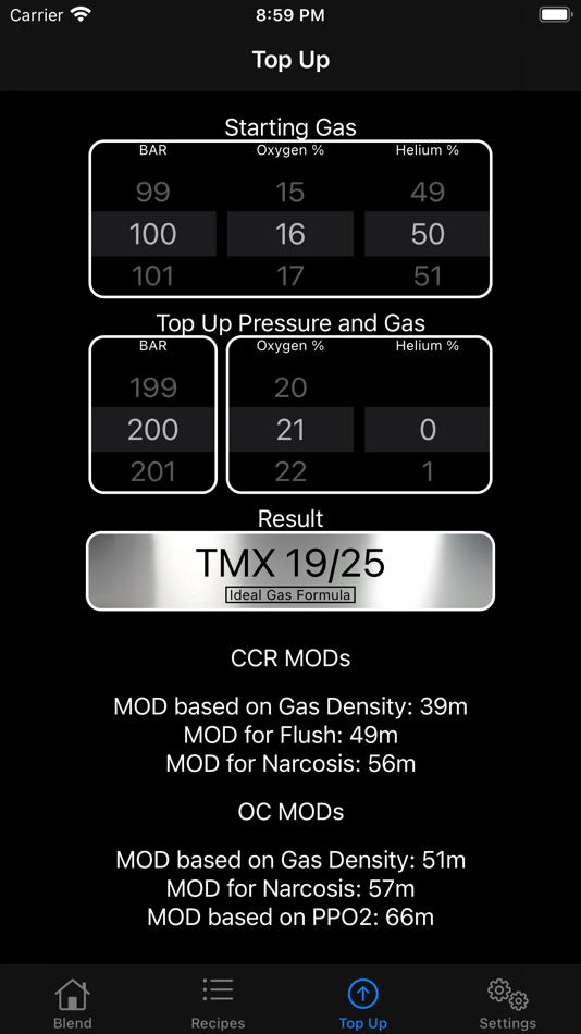 #4. Gas Blender (iOS) 게시자: Millennium Ltd