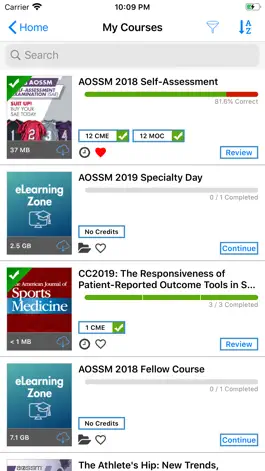 Game screenshot AOSSM eLearning hack