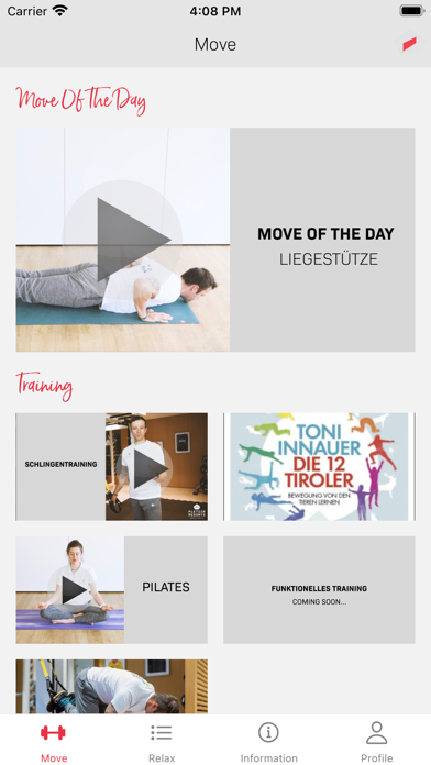 Move & Relax Screenshot