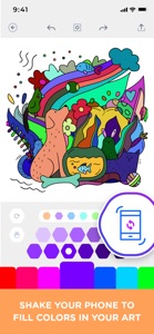 Coloration Adult Coloring Book screenshot #5 for iPhone