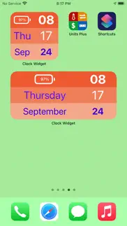 How to cancel & delete clock widget - funky colors 3