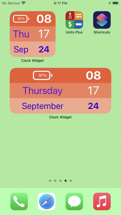 Clock Widget - Funky Colors screenshot-8