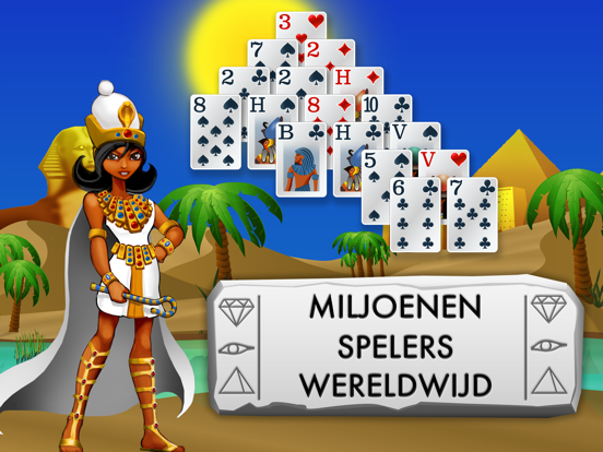 Piramide Solitaire iPad app afbeelding 4