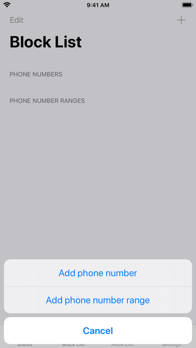 Screenshot #3 pour Simple Call Blocker