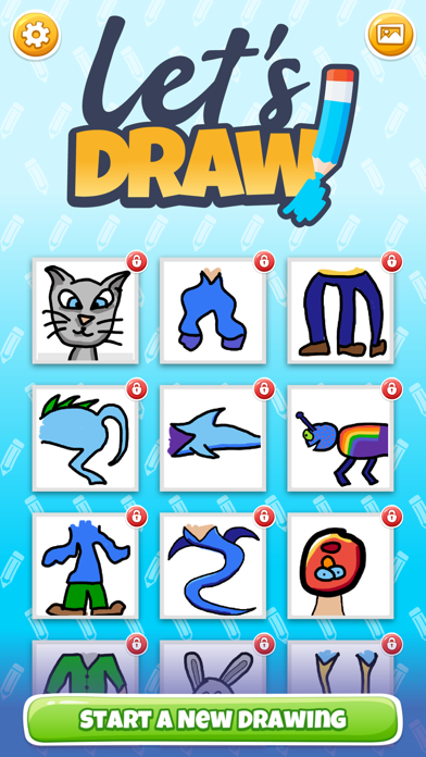 Screenshot #1 pour Let's Draw! - Drawing Game