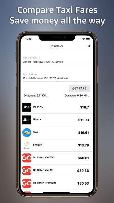 TaxiCalci - Compare Taxi Faresのおすすめ画像2
