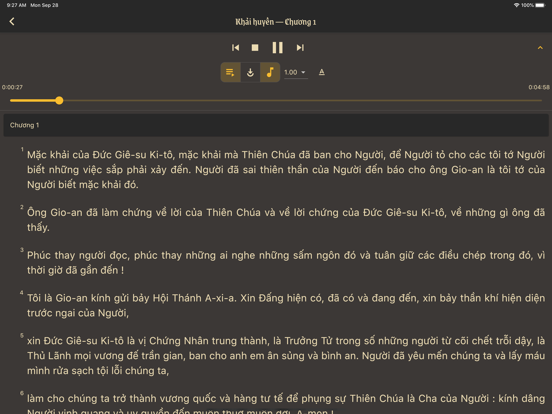 Lời Chúa Cho Mọi Người iPad screenshot 8 - Book app