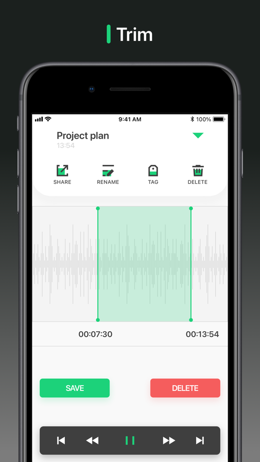 #5. Voice Record - Memos,Recorder (iOS) Podle: 莉 朱