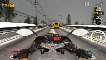 Screenshot #2 pour Moteur Tour: Jeux de Moto