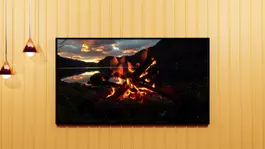 Game screenshot 4K Relaxing FirePlace:RealTime apk