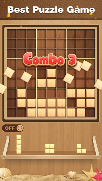 Screenshot #2 pour Wood Block Sudoku Puzzle