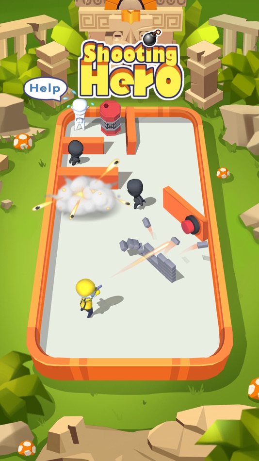 #1. Shooting Hero: Sniper Robots (iOS) 由: 松鹤 钟