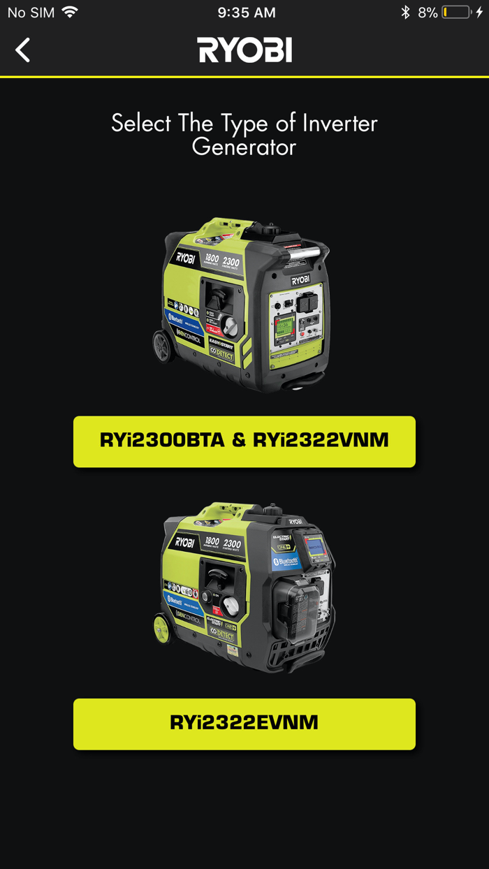 Ryobi™ GenControl™