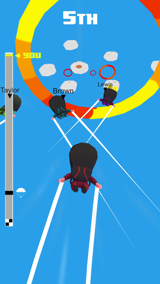 #2. Sky Diver.io (iOS) 由: Mad Cow Studios Inc