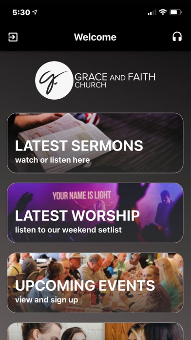 Grace and Faith Screenshot