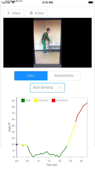 Kinetica Labs Ergonomics Screenshot