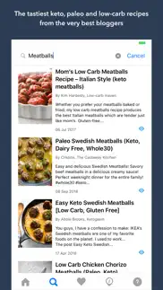 keto app: recipes guides news iphone screenshot 3