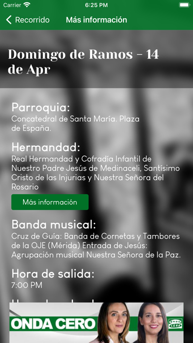 Onda Cero- Semana Santa Mérida Screenshot
