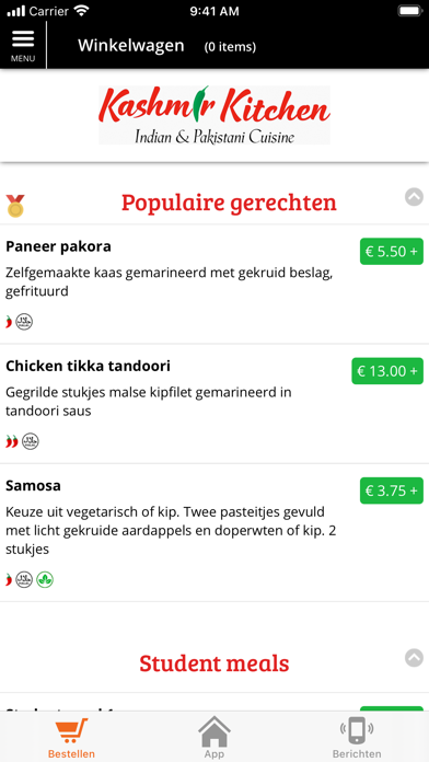 Kashmir Kitchen Utrecht Screenshot