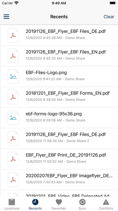 EBF Files screenshot 4