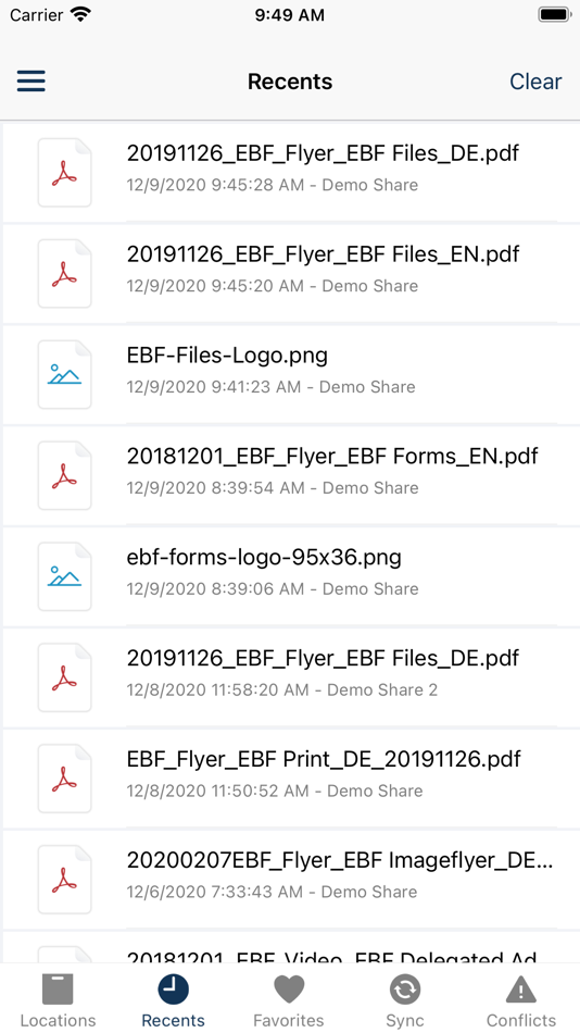 #4. EBF Files (iOS) 由: EBF-EDV Beratung Foellmer GmbH