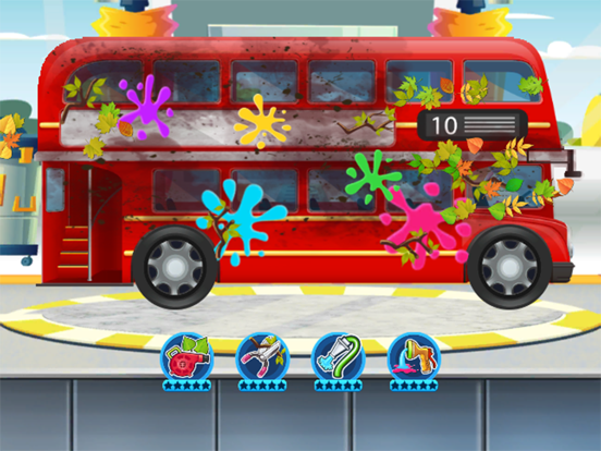 Little Car Wash iPad screenshot 5 - Games app