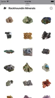 rockhoundin mineral stickers iphone screenshot 1