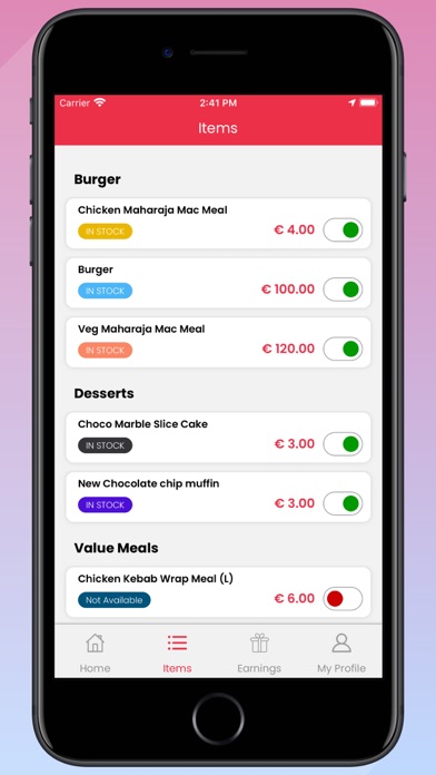Pickup: Restaurant Screenshot