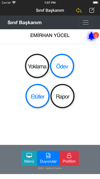 Sınıf Başkanım Screenshot