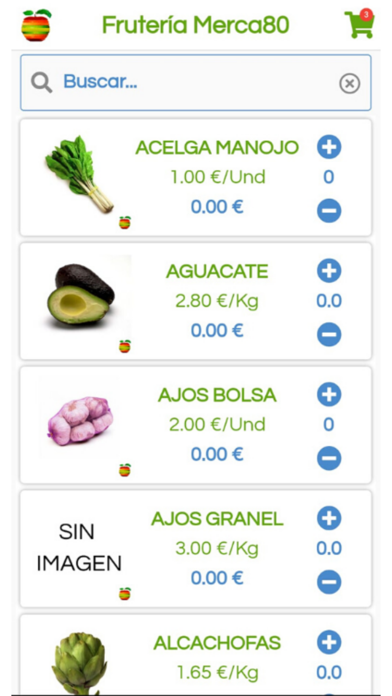 Fruteria Merca80 Screenshot