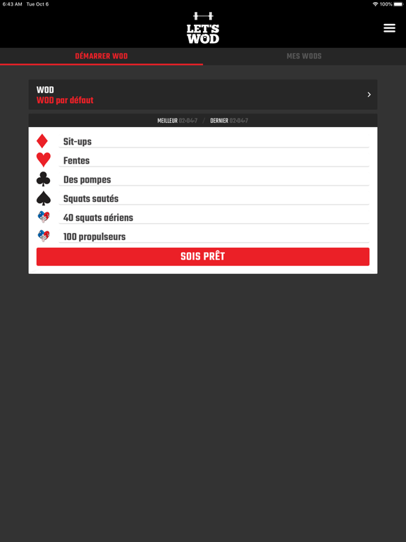 Screenshot #4 pour WOD Jeu de Cartes