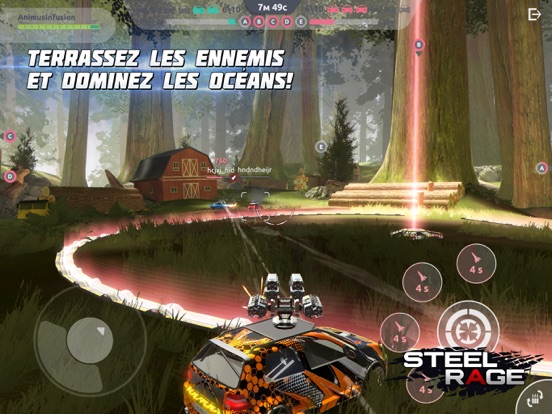 Screenshot #5 pour Steel Rage: Mech Cars PvP War