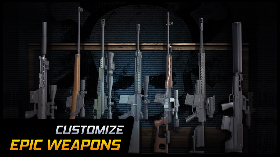 #5. Sniper 2021: Gun Shooting Game (iOS) 由: Gajera Mukeshbhai