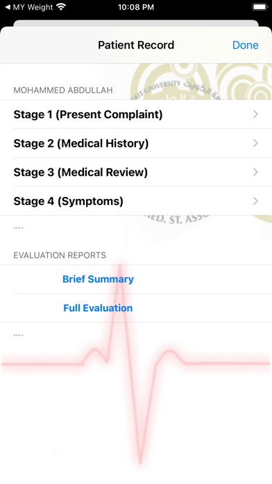 Screenshot #3 pour Hx Medical History Taking