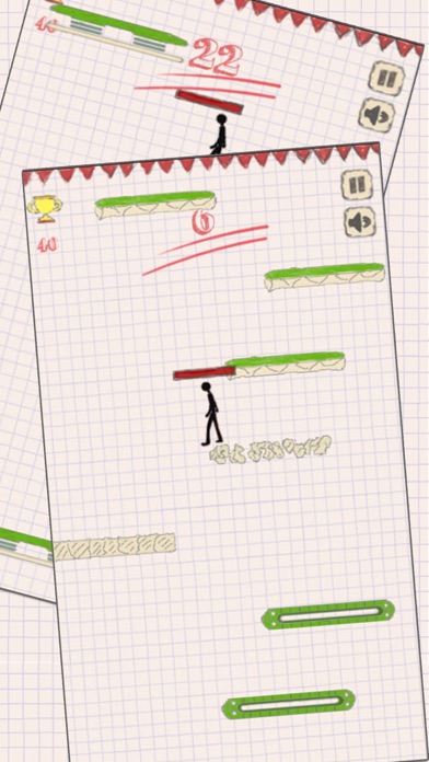 StickMan Falldown Screenshot