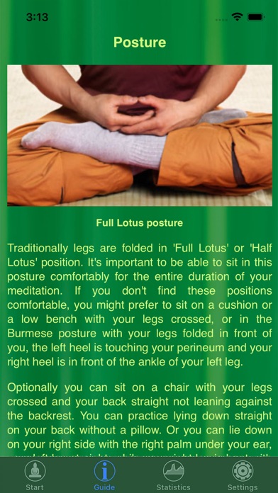 Shaolin Meditation Lite Screenshot