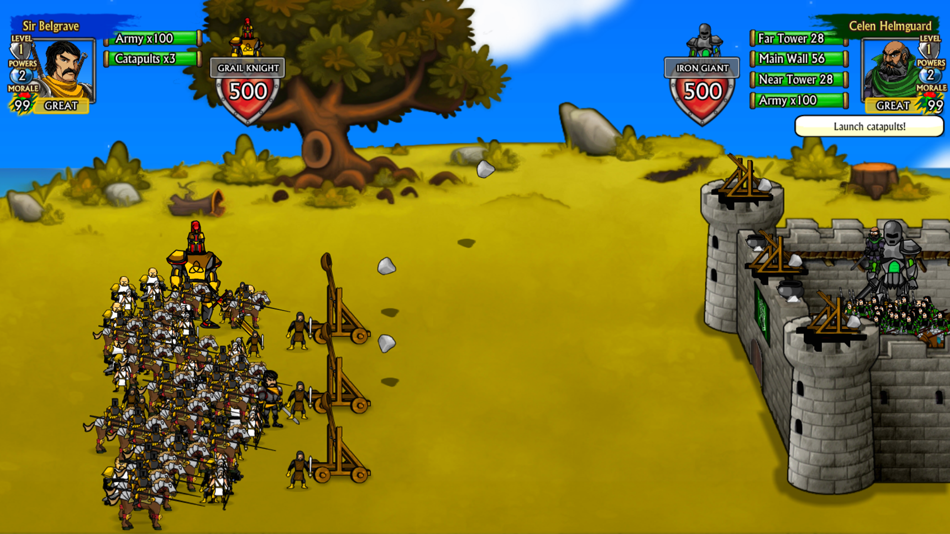 #2. Swords and Sandals Crusader (iOS) 由: eGames.com LLC