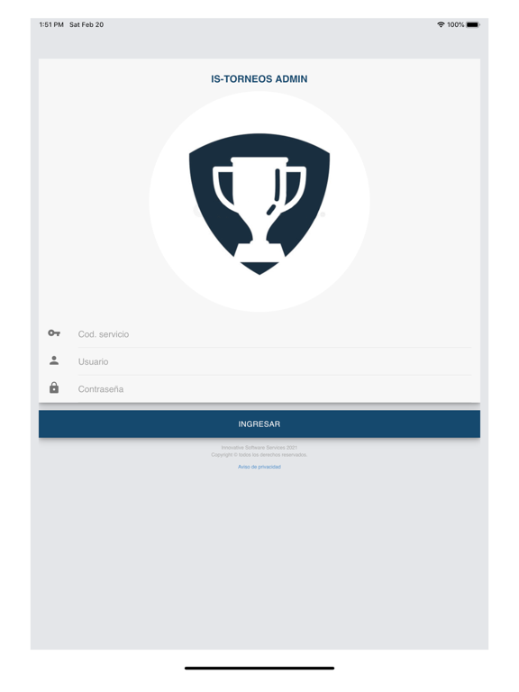 Screenshot #4 pour IS-TORNEOS ADMIN
