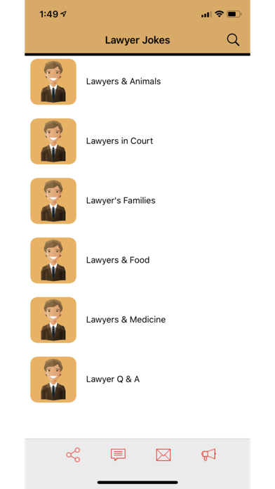Original Lawyer Jokes Screenshot