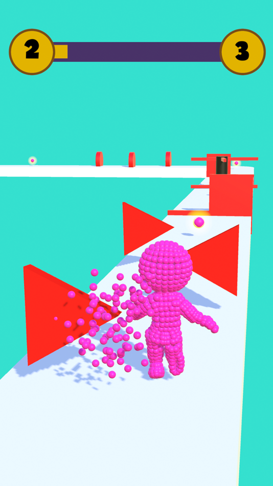 #4. Pixel Blob Giant Runner (iOS) Podle: Yalcin Catar