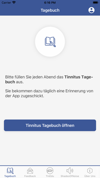 UNITI Tinnitus Study Screenshot